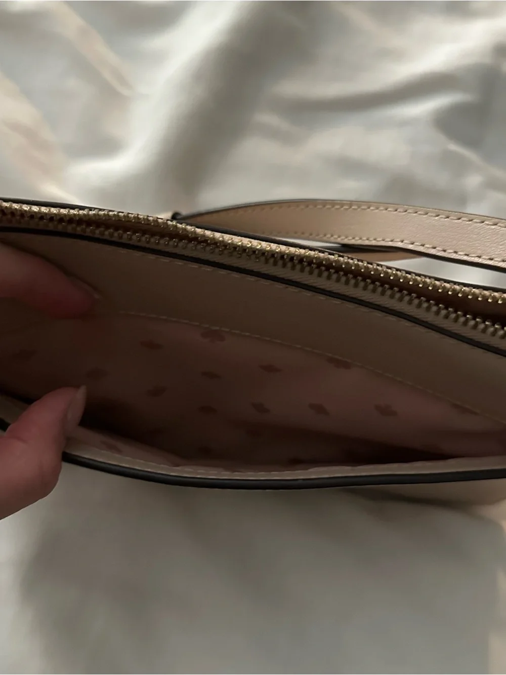 Tan Kate Spade Cross Body Bag
